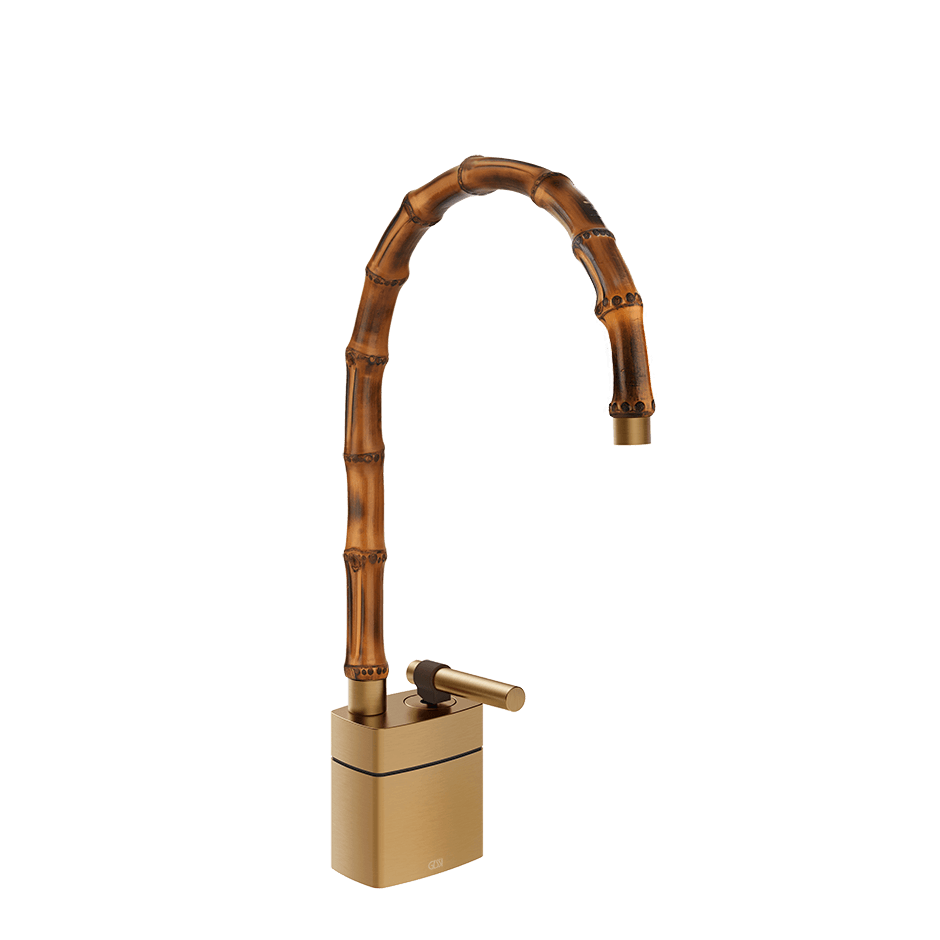 Gessi Washbasin Mixer 77029 in Warm Bronze Br. Pvd