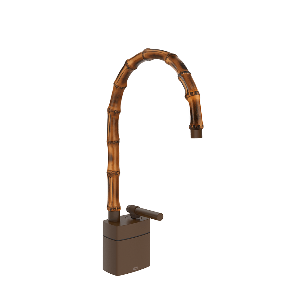 Gessi Washbasin Mixer 77029 in Dark Bronze