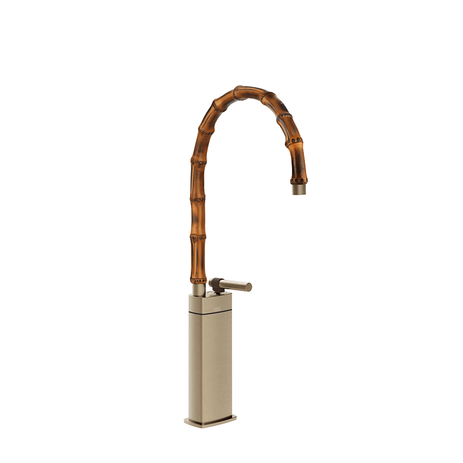 Gessi Washbasin Mixer 77037 in Finox Brushed Nickel