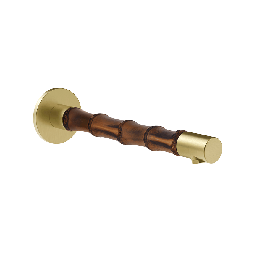 Gessi Bath Spout 77041 in Brass Brushed Pvd