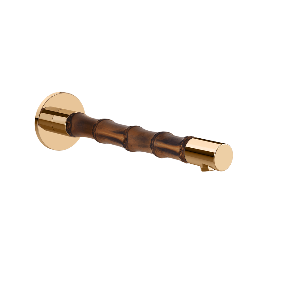 Gessi Bath Spout 77041 in Warm Bronze Pvd