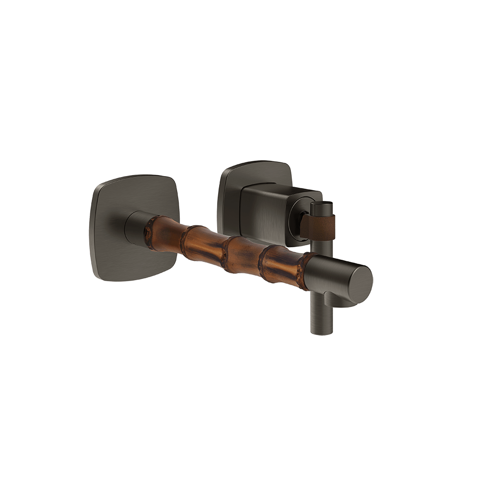 Gessi Washbasin Mixer 77088 in Black Metal Br. Pvd