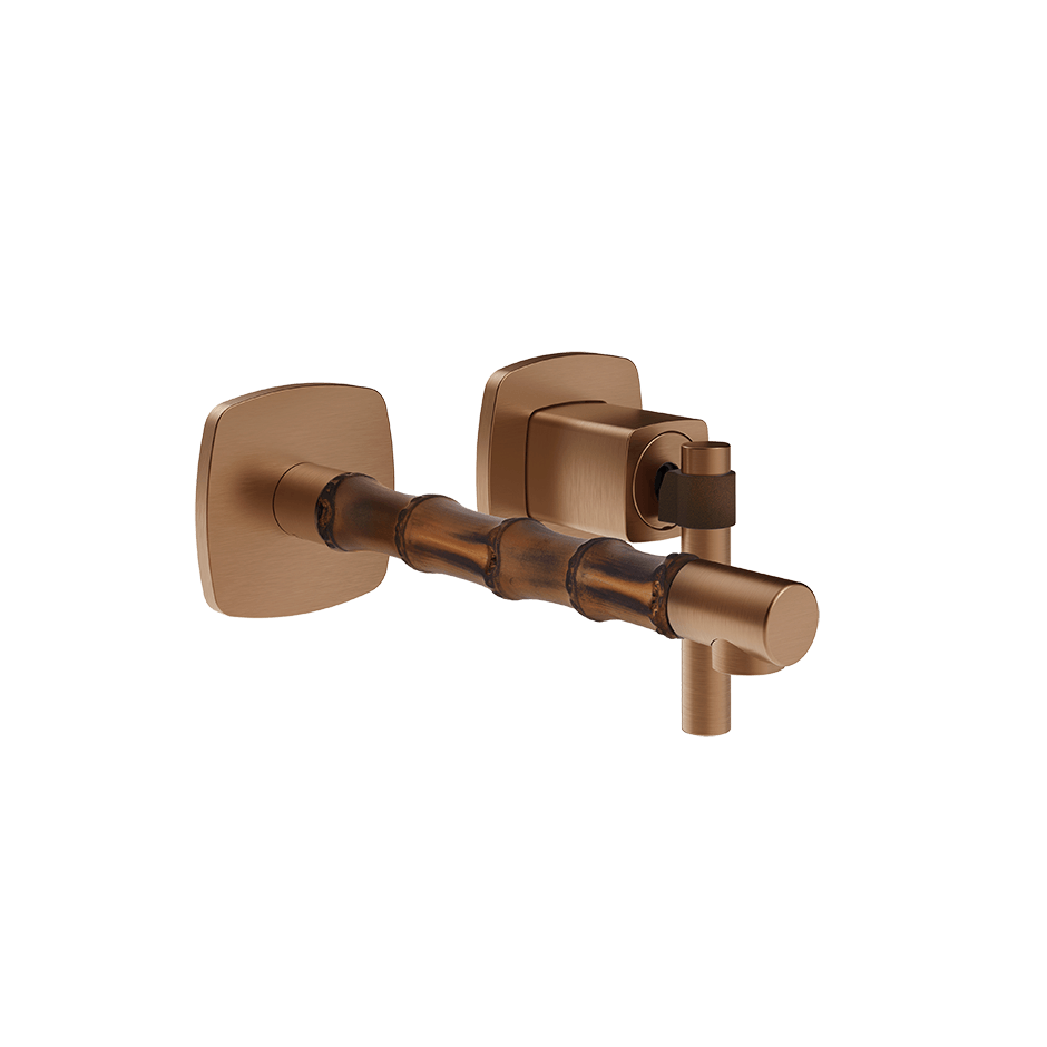 Gessi Washbasin Mixer 77088 in Copper Brushed Pvd