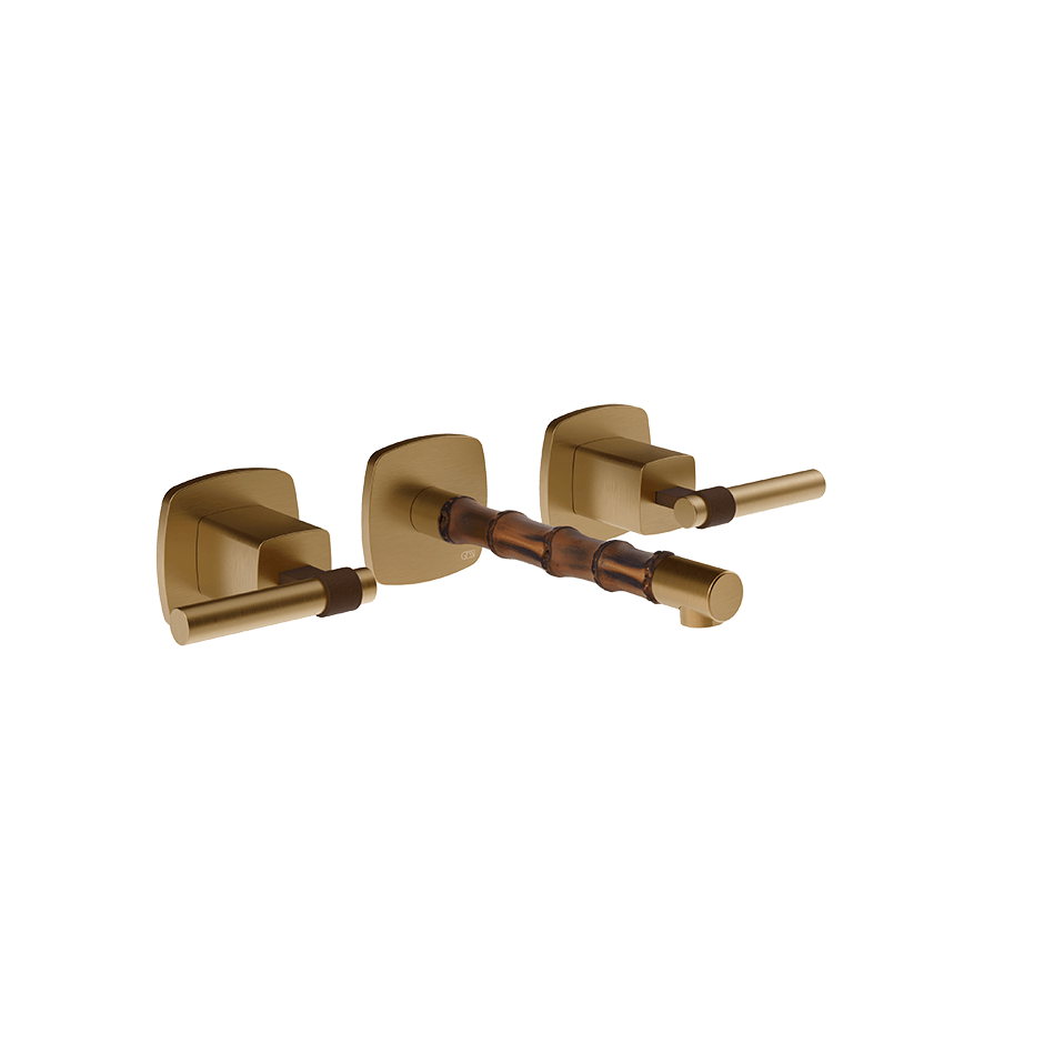 Gessi Washbasin Group 77090 in Deep Bronze Brushed Pvd