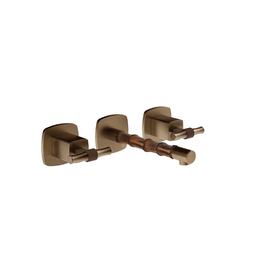 Gessi Washbasin Group 77091 in Coffee Bronze Brushed Pvd