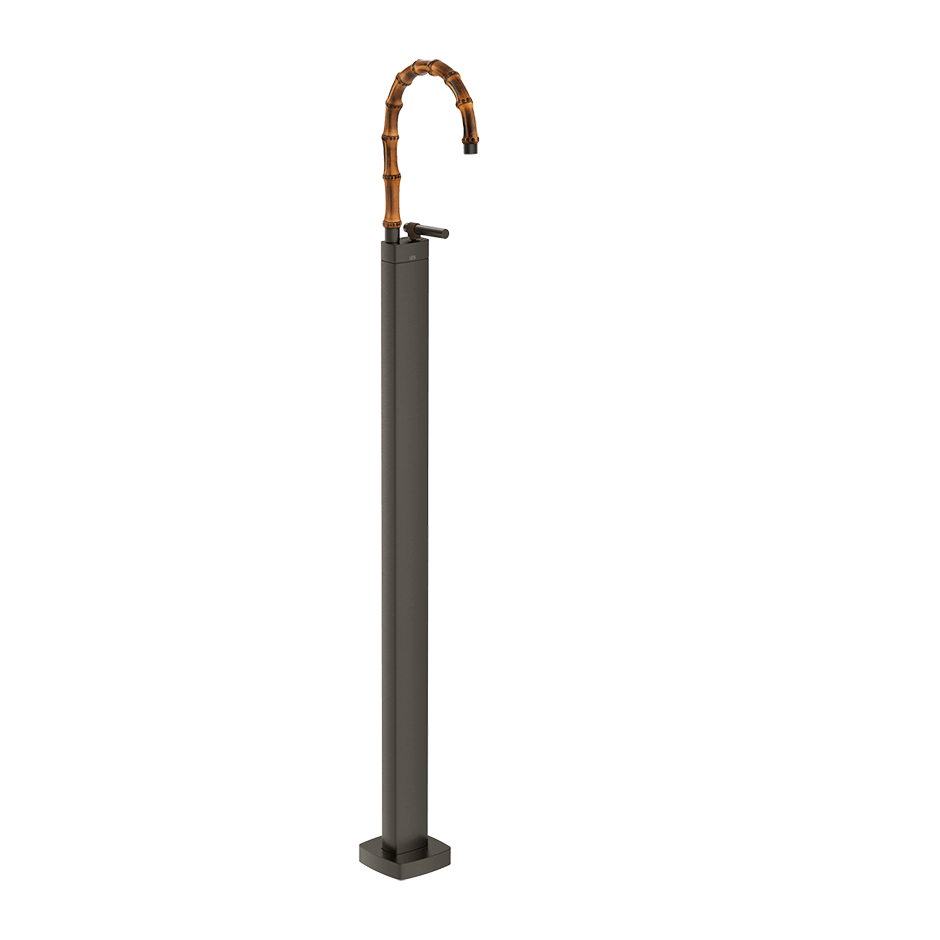 Gessi Washbasin Mixer 77095 in Black Metal Br. Pvd