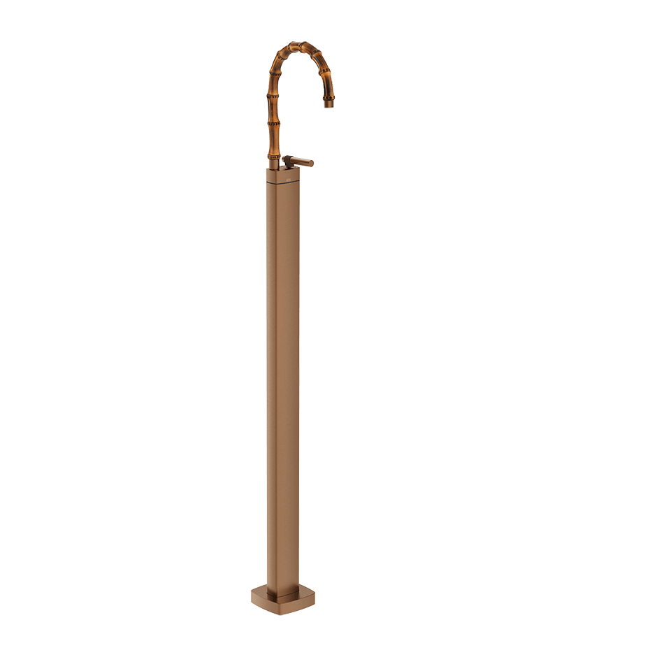 Gessi Washbasin Mixer 77095 in Copper Brushed Pvd