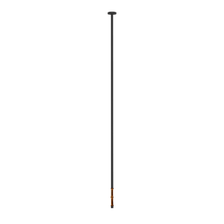 Gessi Basin Spout 77098 in Matte Black