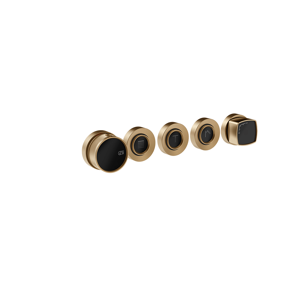 Gessi Shower Mixer 77136 in Warm Bronze Br. Pvd