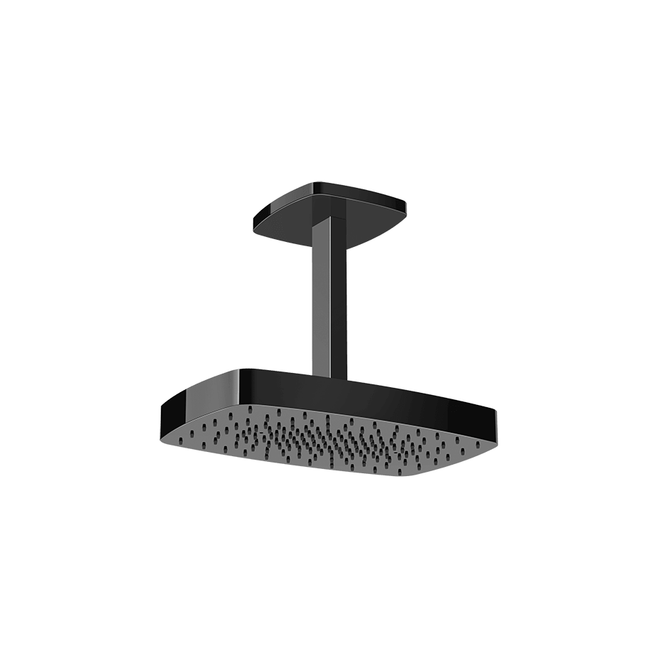 Gessi Showerhead 77151 in Black Metal Pvd