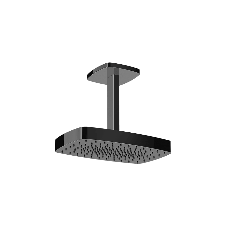 Gessi Showerhead 77153 in Black Metal Pvd