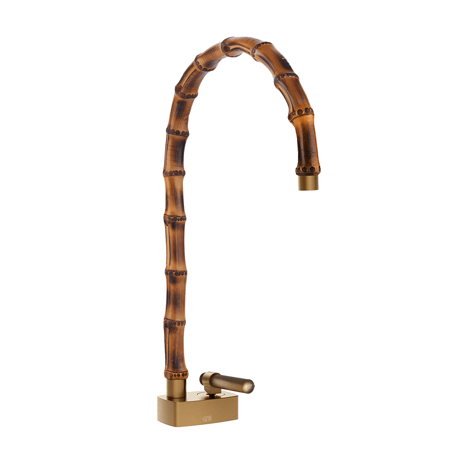 Gessi Washbasin Mixer 77203 in Warm Bronze Br. Pvd