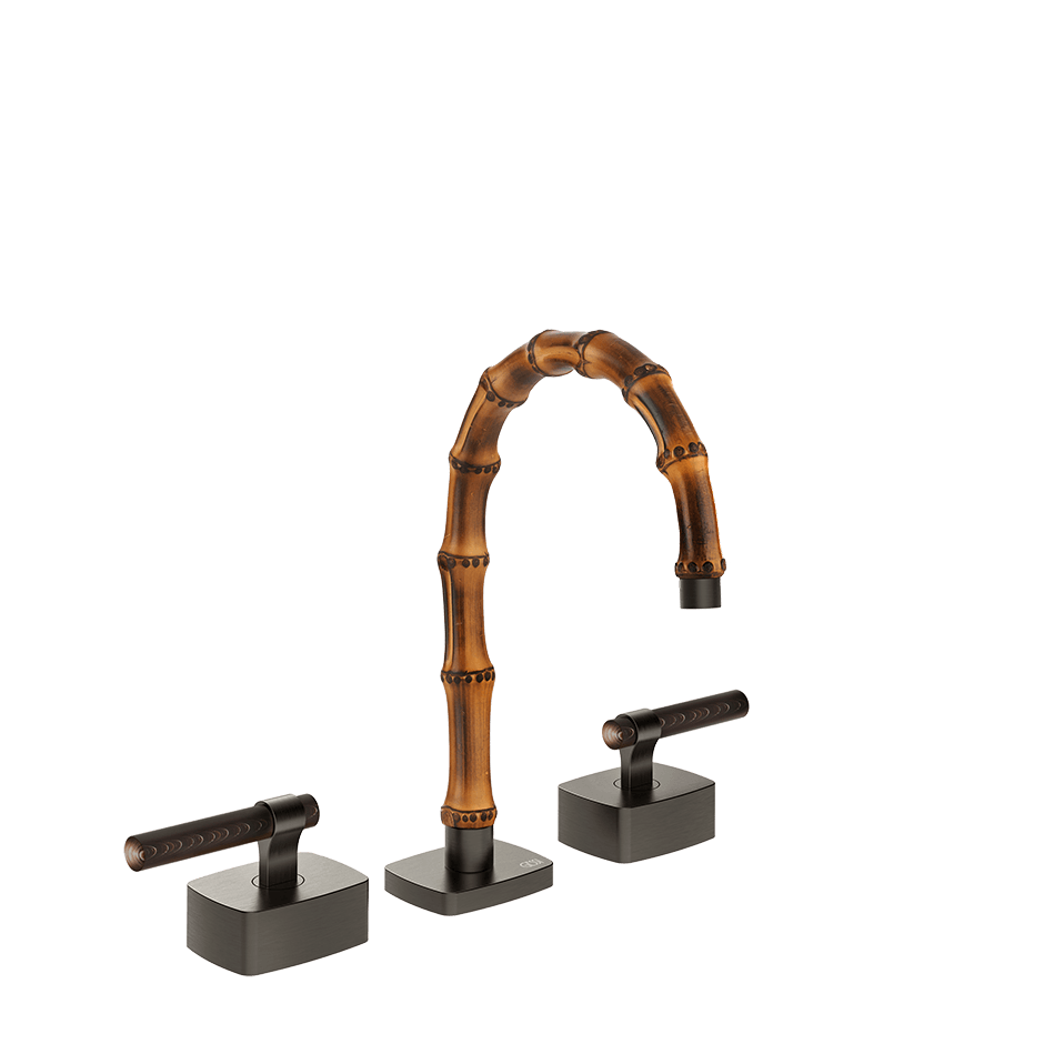 Gessi Washbasin Group 77211 in Black Metal Br. Pvd
