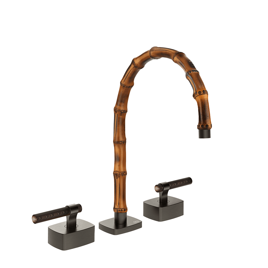 Gessi Washbasin Group 77215 in Black Metal Br. Pvd