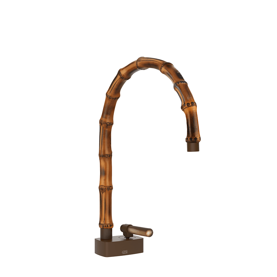 Gessi Washbasin Mixer 77219 in Dark Bronze
