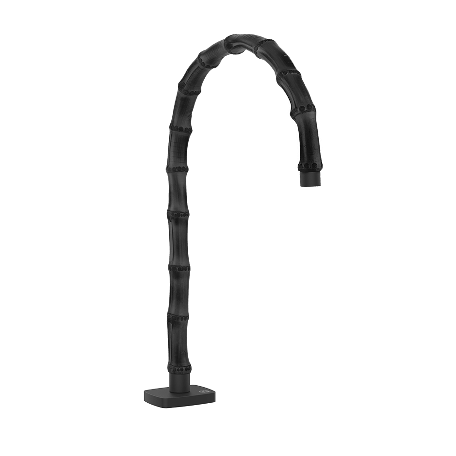 Gessi Basin Spout 77223 in Matte Black