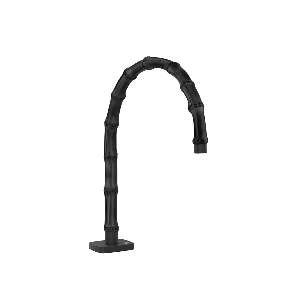 Gessi Basin Spout 77225 in Matte Black