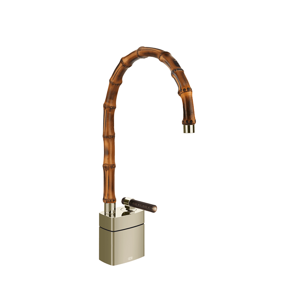 Gessi Washbasin Mixer 77229 in Nickel Pvd