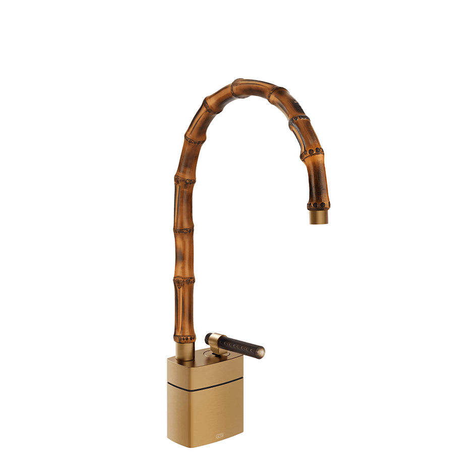 Gessi Washbasin Mixer 77229 in Warm Bronze Br. Pvd