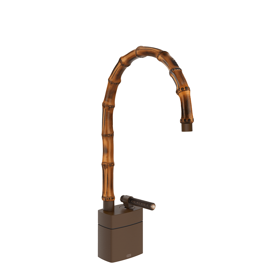 Gessi Washbasin Mixer 77229 in Dark Bronze