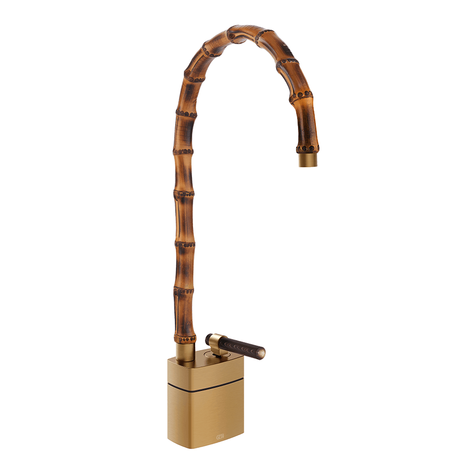 Gessi Washbasin Mixer 77233 in Warm Bronze Br. Pvd