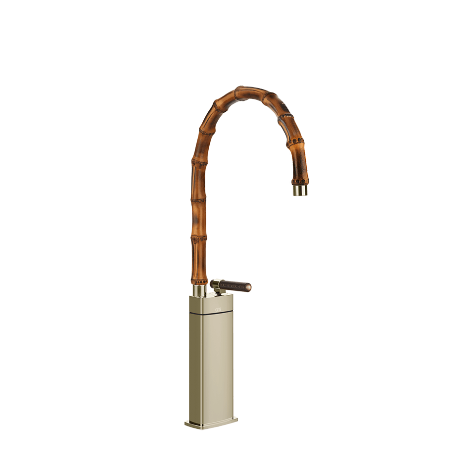 Gessi Washbasin Mixer 77237 in Nickel Pvd