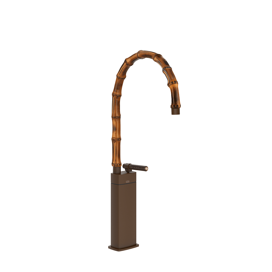 Gessi Washbasin Mixer 77237 in Dark Bronze