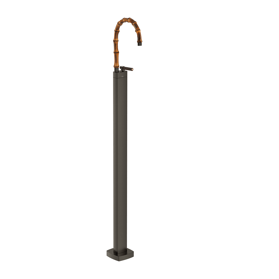 Gessi Washbasin Mixer 77295 in Black Metal Br. Pvd