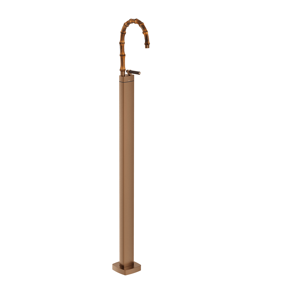 Gessi Washbasin Mixer 77295 in Copper Brushed Pvd