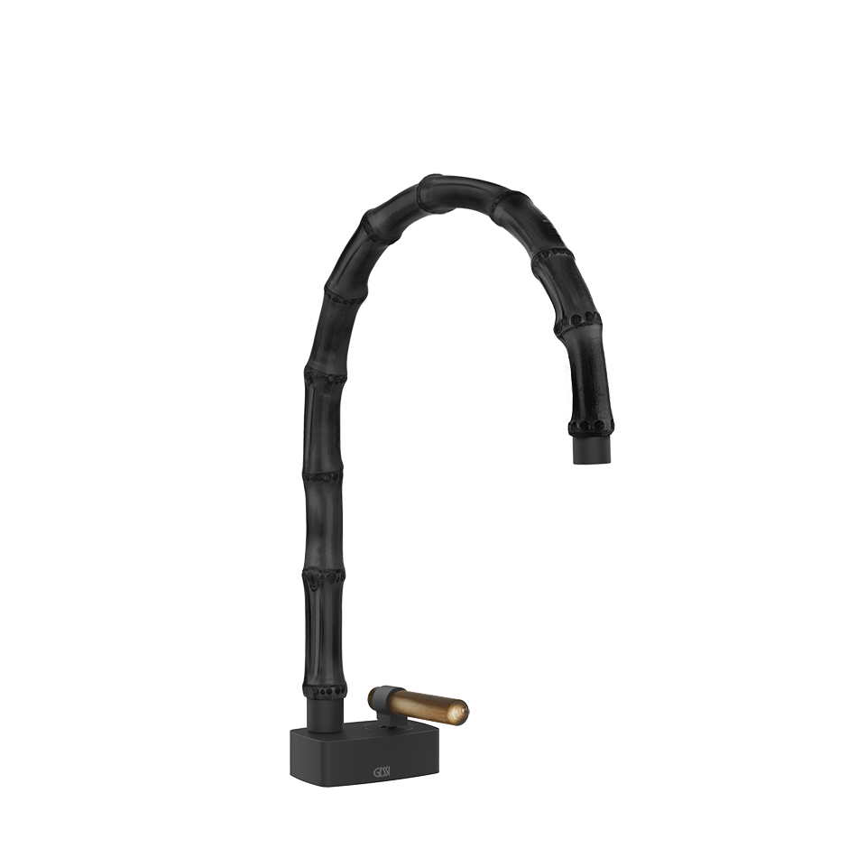 Gessi Washbasin Mixer 77419 in Matte Black