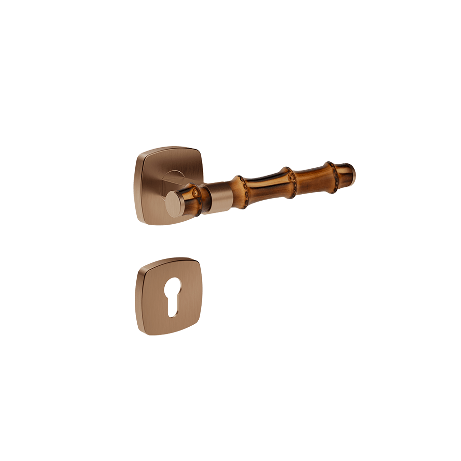 Gessi Internal Door Handle 77441 in Copper Brushed Pvd