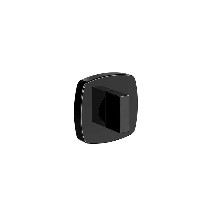 Gessi Door Latches 77443 in Black Metal Pvd