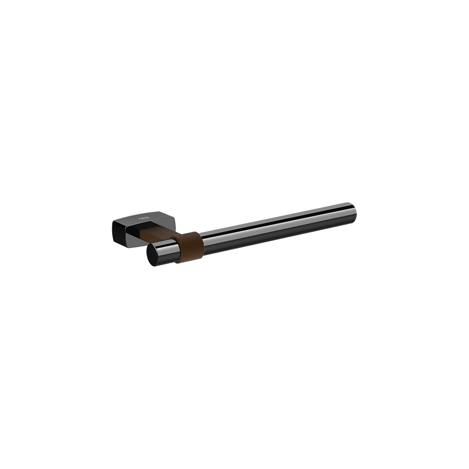Gessi Paper Roll Holder 77455 in Black Metal Pvd