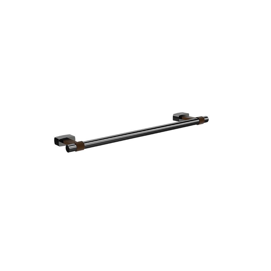 Gessi Towel Rail 77500 in Black Metal Pvd
