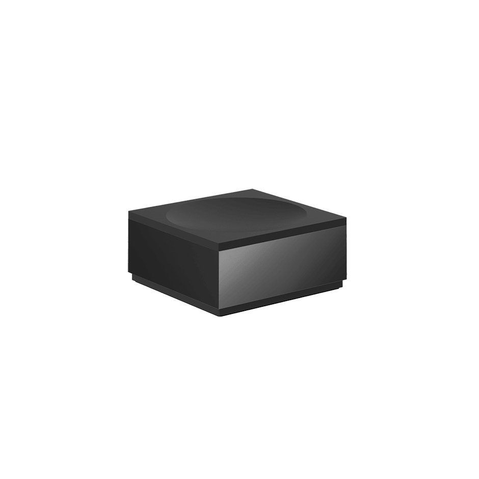 Gessi Soap Holder 77501 in Black Metal Pvd