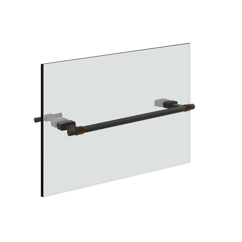Gessi Towel Rail 77511 in Matte Black