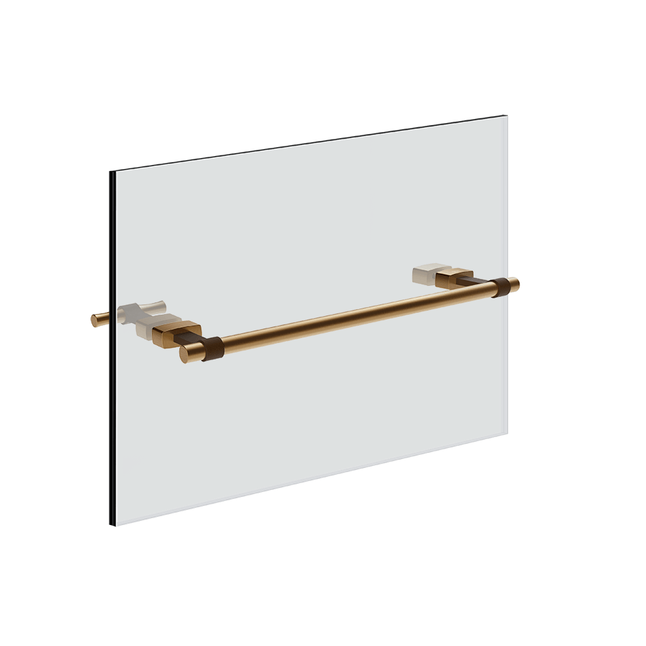 Gessi Towel Rail 77511 in Warm Bronze Br. Pvd