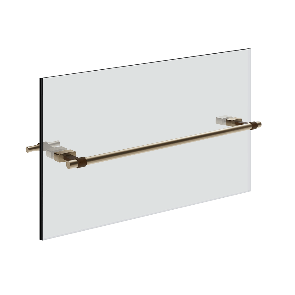 Gessi Towel Rail 77513 in Finox Brushed Nickel