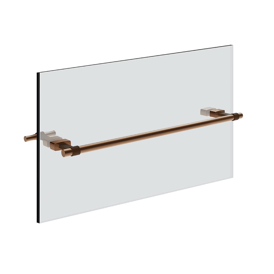 Gessi Towel Rail 77513 in Copper Brushed Pvd