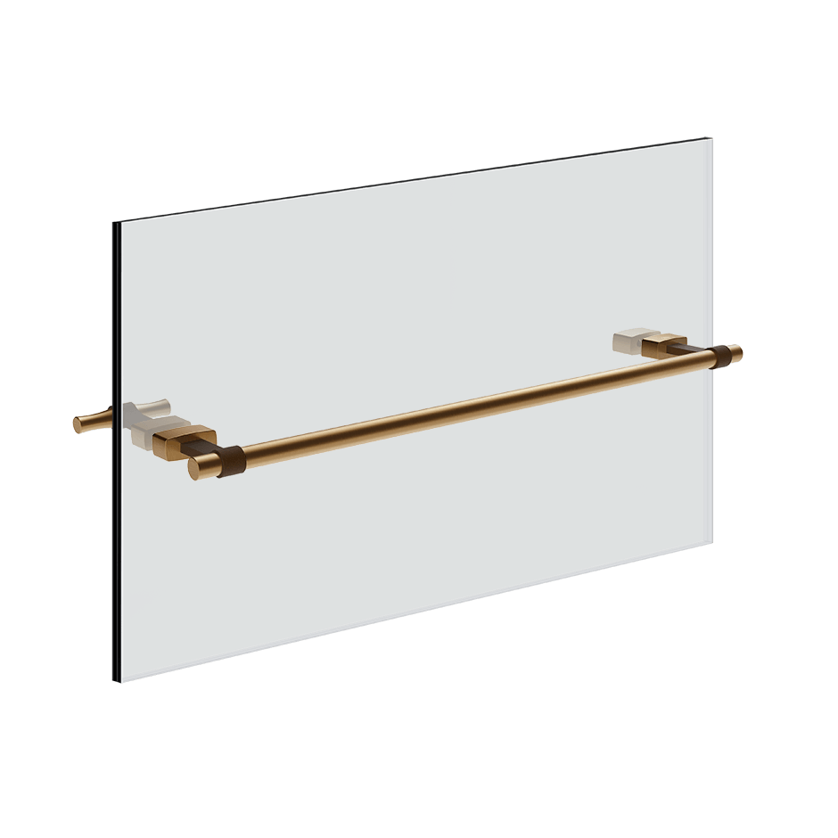Gessi Towel Rail 77513 in Warm Bronze Br. Pvd
