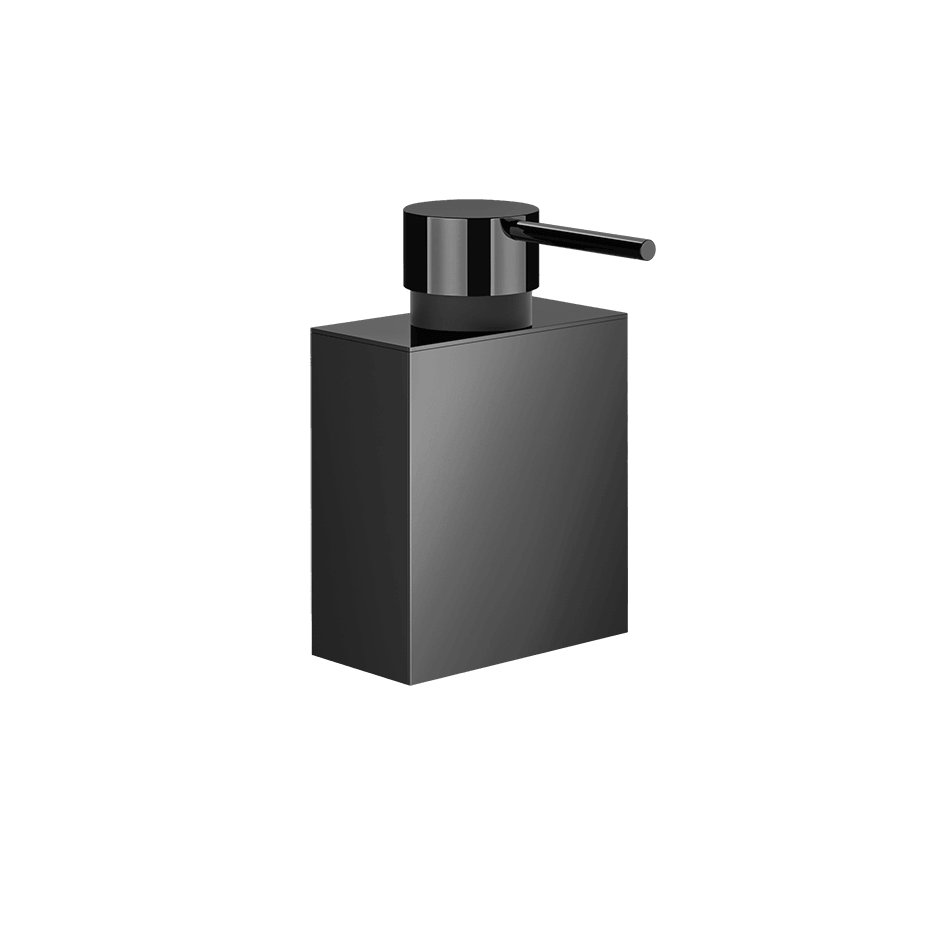 Gessi Soap Dispenser Holder 77537 in Black Metal Pvd