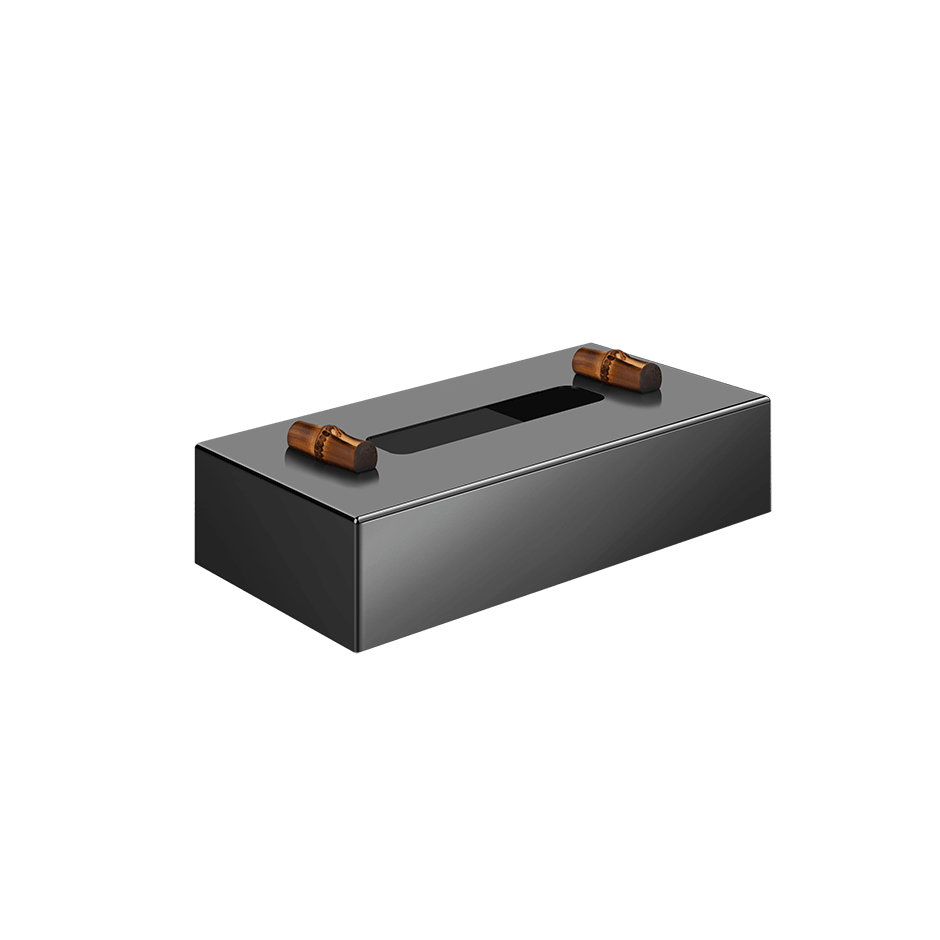 Gessi Tissue Box 77571 in Black Metal Pvd