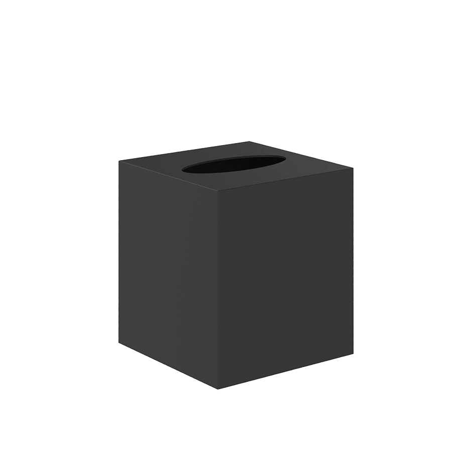 Gessi Tissue Box 77572 in Matte Black