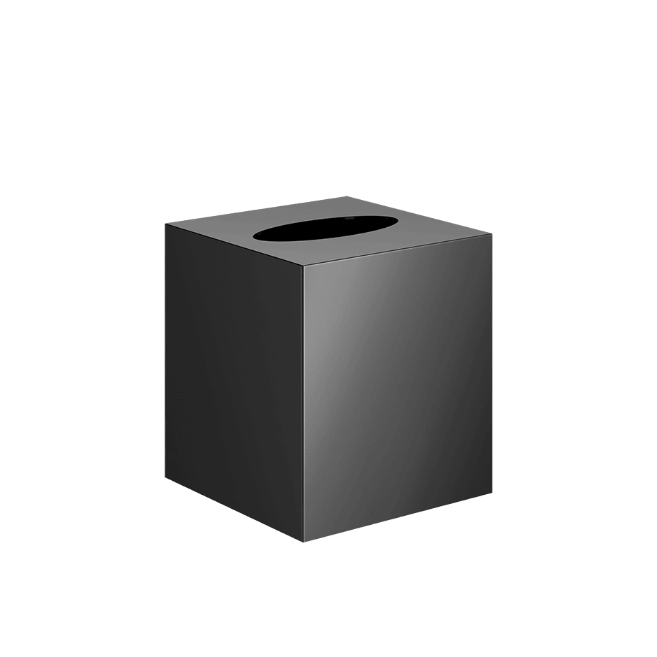 Gessi Tissue Box 77572 in Black Metal Pvd