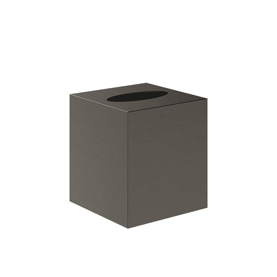 Gessi Tissue Box 77572 in Black Metal Br. Pvd