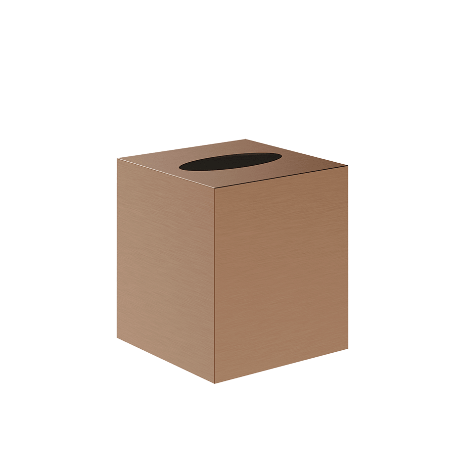 Gessi Tissue Box 77572 in Copper Brushed Pvd