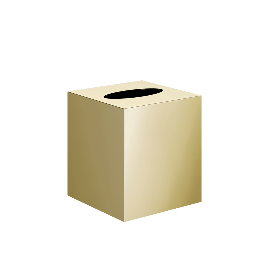 Gessi Tissue Box 77572 in Brass Pvd
