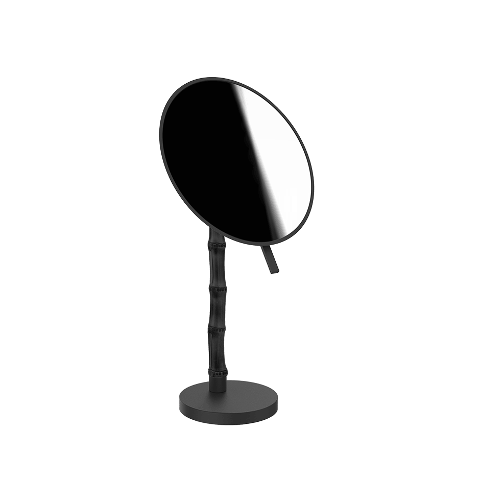 Gessi Cosmetic Mirror 77573 in Matte Black