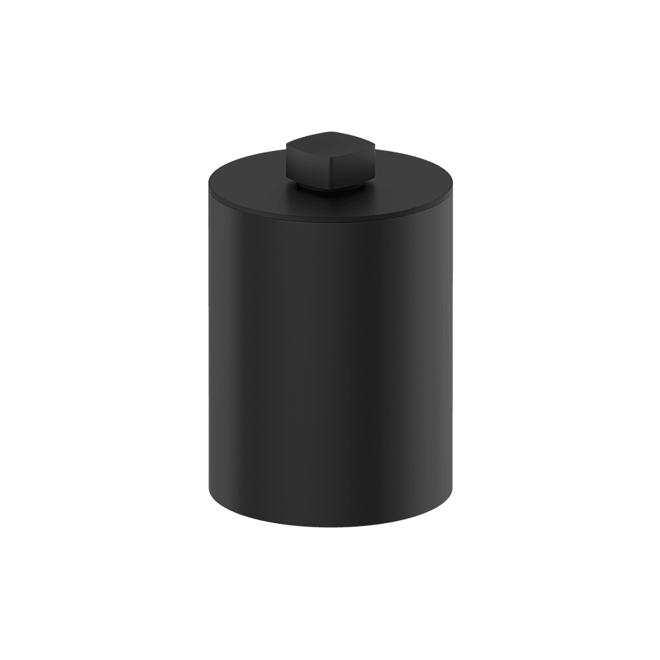 Gessi Waste-Paper Basket 77590 in Matte Black
