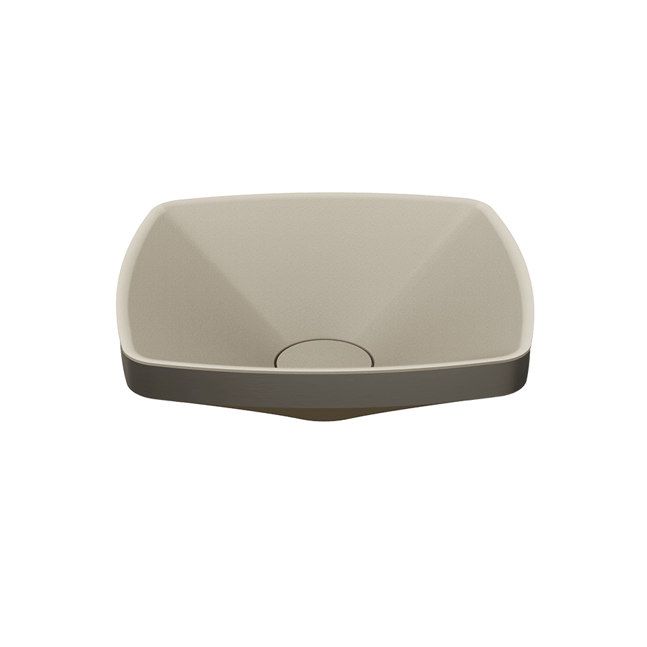 Gessi Washbasin 77610 in Black Metal Br. Pvd